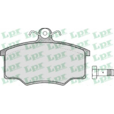 05P188 LPR Комплект тормозных колодок, дисковый тормоз