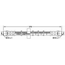 FBH7303 FIRST LINE Тормозной шланг