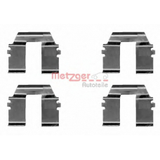 109-1232 METZGER Комплектующие, колодки дискового тормоза