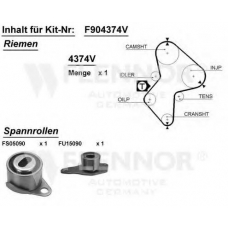 F914342V FLENNOR Комплект ремня грм