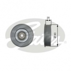 T39245 GATES Натяжной ролик, поликлиновой  ремень