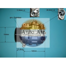 14-0306 AUTO AIR GLOUCESTER Компрессор, кондиционер