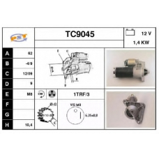 TC9045 SNRA Стартер