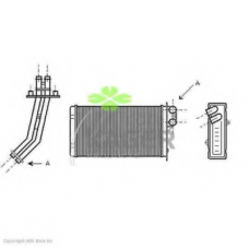 32-0109 KAGER Теплообменник, отопление салона
