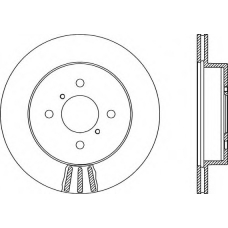 BDR1921.20 OPEN PARTS Тормозной диск