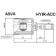 HYIR-ACC<br />ASVA<br />Шарнирный комплект, приводной вал