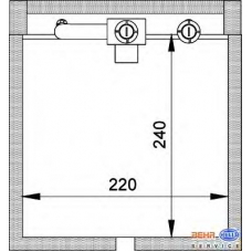 8FV 351 211-071 HELLA Испаритель, кондиционер