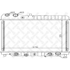 10-26668-SX STELLOX Радиатор, охлаждение двигателя