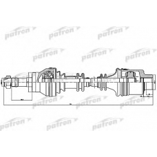 PDS0093 PATRON Приводной вал