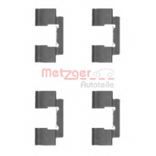 109-1732 METZGER Комплектующие, колодки дискового тормоза