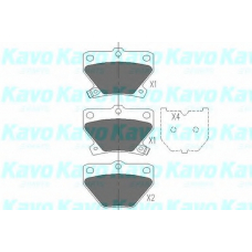KBP-9013 KAVO PARTS Комплект тормозных колодок, дисковый тормоз