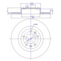 142.1718 CAR Тормозной диск