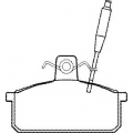 BP557 QUINTON HAZELL Комплект тормозных колодок, дисковый тормоз