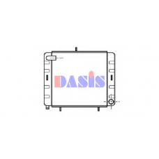040017N AKS DASIS Радиатор, охлаждение двигателя
