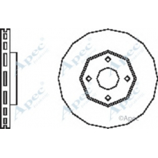 DSK2487 APEC Тормозной диск
