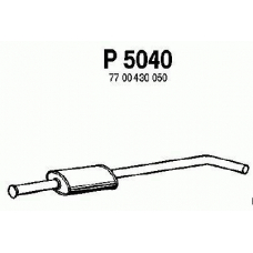 P5040 FENNO Средний глушитель выхлопных газов