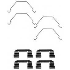 8DZ 355 203-691 HELLA PAGID Комплектующие, колодки дискового тормоза