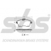 1501223355 S.b.s. Комплект тормозных колодок, дисковый тормоз
