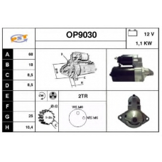 OP9030 SNRA Стартер