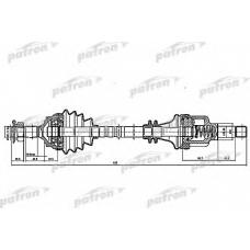 PDS0058 PATRON Приводной вал