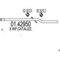 01.42950 MTS Труба выхлопного газа