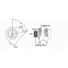 943356529010 MAGNETI MARELLI Генератор