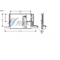 FD5126 AVA Конденсатор, кондиционер
