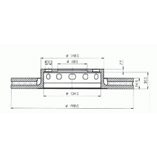 BDC3825 QUINTON HAZELL Тормозной диск