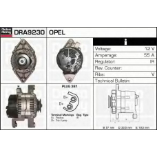 DRA9230 DELCO REMY Генератор