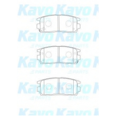BP-1013 KAVO PARTS Комплект тормозных колодок, дисковый тормоз