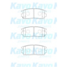 BP-1013 KAVO PARTS Комплект тормозных колодок, дисковый тормоз