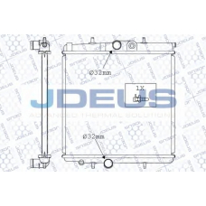 021M36A JDEUS Радиатор, охлаждение двигателя