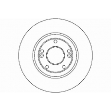 MDC2045 MINTEX Тормозной диск