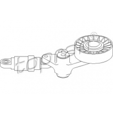 205 733 TOPRAN Натяжной ролик, поликлиновой  ремень