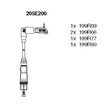 205E200 BREMI Комплект проводов зажигания