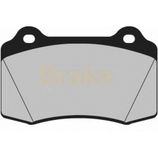 PA1033 BRAKE ENGINEERING Комплект тормозных колодок, дисковый тормоз