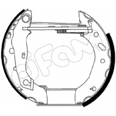 151-192 CIFAM Комплект тормозных колодок