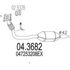 04.3682 MTS Катализатор