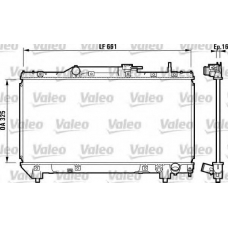 731831 VALEO Радиатор, охлаждение двигателя