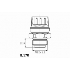 8.170.03 BEHR Термовыключатель, вентилятор радиатора