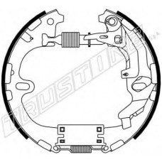 6333 TRUSTING Комплект тормозных колодок