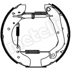 51-0139 METELLI Комплект тормозных колодок