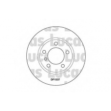 DF1537 TRW Тормозной диск