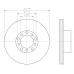 MDC252 MINTEX Тормозной диск