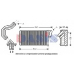 189220N AKS DASIS Теплообменник, отопление салона