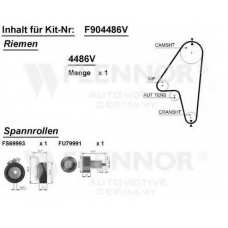 F904457V FLENNOR Комплект ремня грм