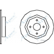 DSK2488 APEC Тормозной диск