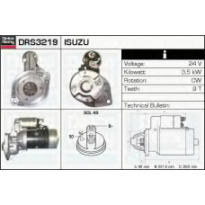 DRS3219 DELCO REMY Стартер