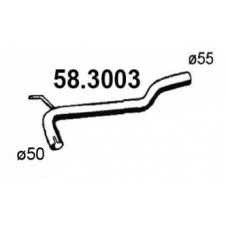 58.3003 ASSO Труба выхлопного газа