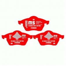 13-0463-7110-2-SET-MS MASTER-SPORT Комплект тормозных колодок, дисковый тормоз